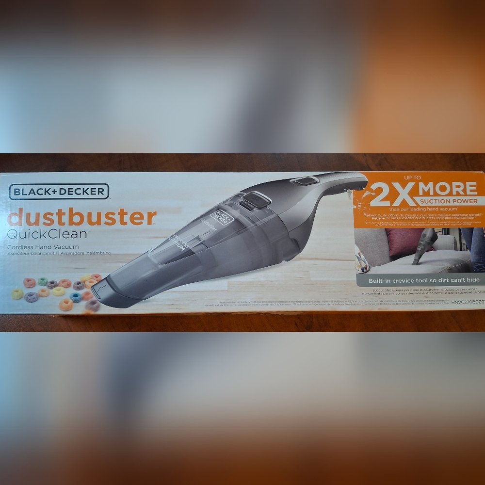Black+Decker Cordless Handheld Vacuum